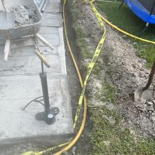 New-Gas-Line-For-Lafayette-Outdoor-Kitchen-Fireplace 3